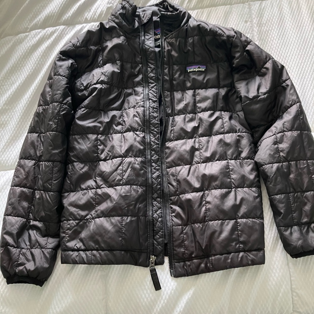 Kids Patagonia black nano size 7/8